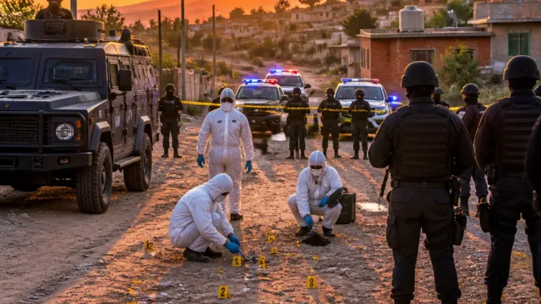 Operativo en Calera tras nuevo enfrentamiento armado contra policías; saldo aún en verificación