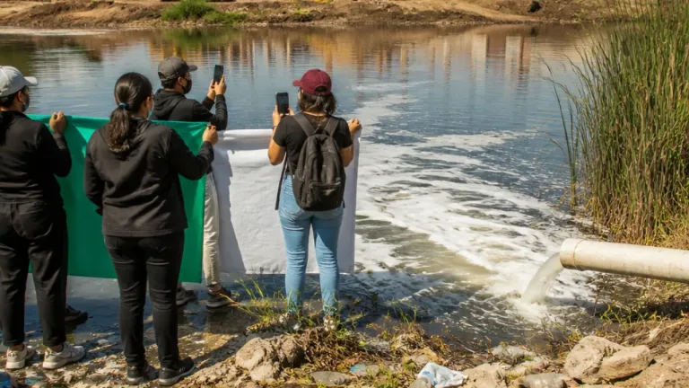 Organizaciones cuestionan en Tlaxcala recuperación de la laguna de Acuitlapilco y denuncian descargas