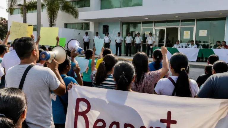 Padres de Cardenas exigen al IMSS reapertura de guardería Ch'akjin Alegría