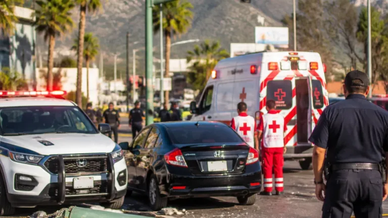 Persecución en Paseo de los Leones deja policías lesionados y un detenido en Monterrey