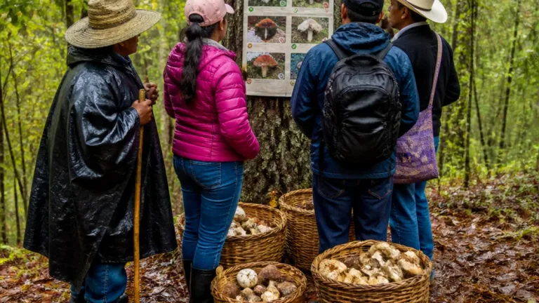 Piden normar recolección de hongos en Michoacán para proteger especies y comunidades