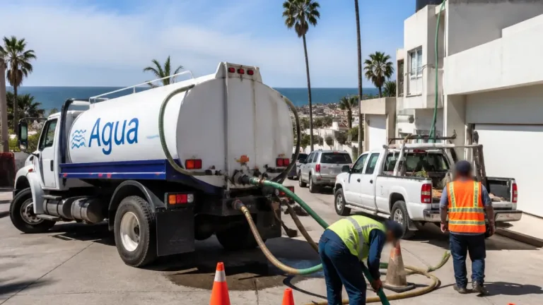 Playas de Rosarito inicia recuperación gradual del agua tras reparación del Acueducto Florido-Aguaje