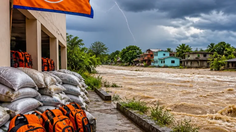Protección Civil declara alerta preventiva por lluvias intensas que afectan al sur de Veracruz