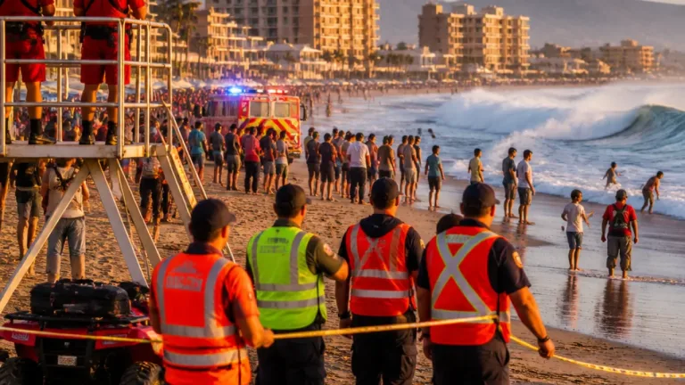 Protección Civil pide extremar precauciones en Playas de Rosarito durante Baja Beach Fest