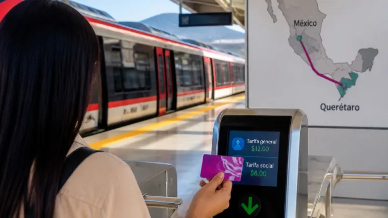 Queretaro busca tarifa social e integración con Qrobús para el Tren México-Querétaro