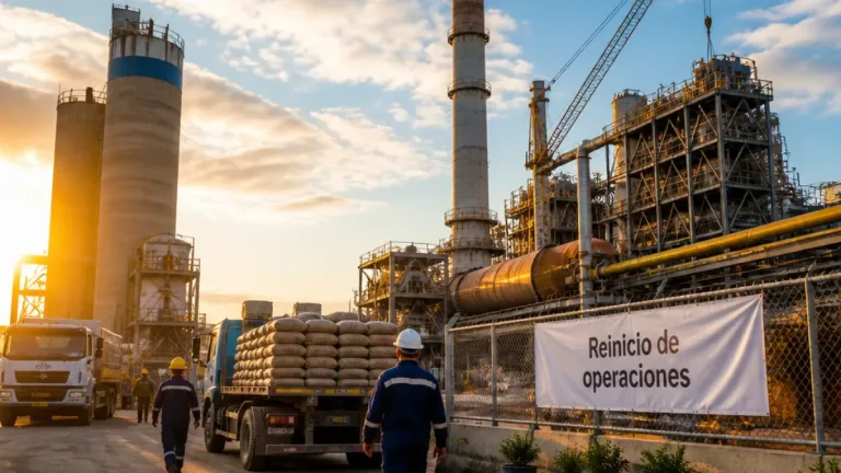 Reinicia operaciones la planta de Cemento Cruz Azul en Tula de Allende; prevén recuperación productiva
