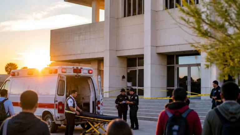 Reynosa: estudiante de 20 años cae desde tercer piso en Universidad UMAN y es hospitalizado