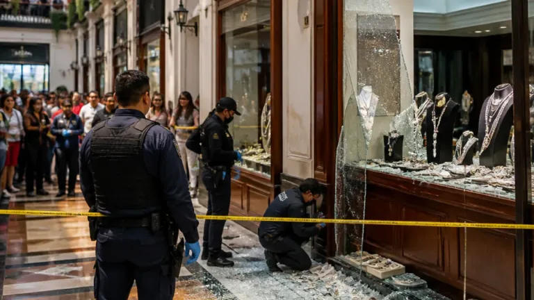 Robo a joyería en Plaza Ánimas sacude a vecinos de Xalapa