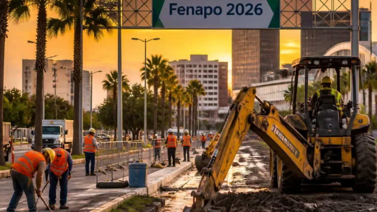 San Luis Potosí acelera obras y limpieza para una Fenapo 2026 con accesos renovados y mayor seguridad