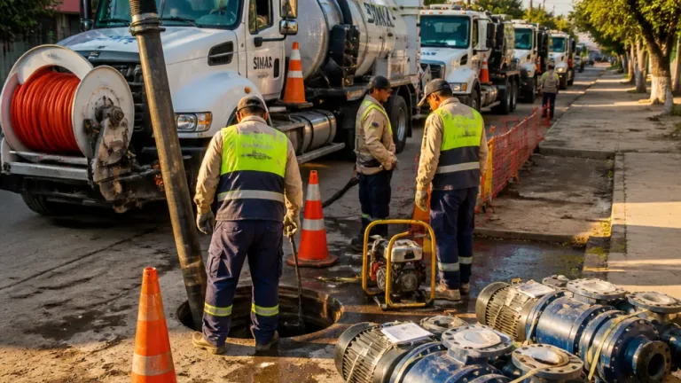Torreón: Simas despliega brigadas en colonias para atender rezago en agua y drenaje