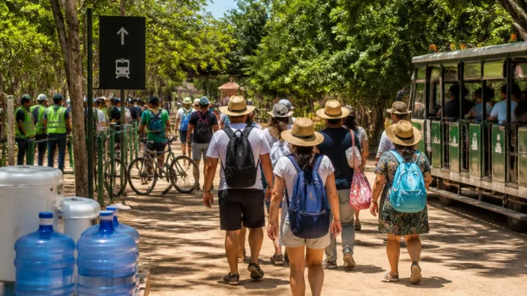Tulum: repunte de visitantes en la Zona Arqueológica impulsa actividad local en vacaciones