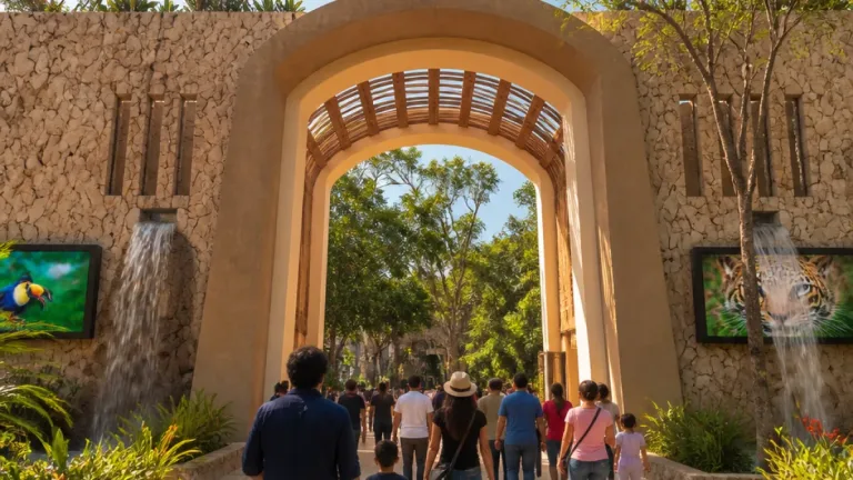 Tuxtla Gutierrez estrena Plaza Balam y nueva entrada en el ZooMAT tras inversión pública