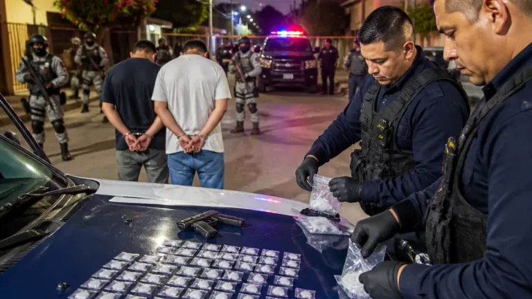 Vinculan a proceso en Ciudad Obregon a dos jóvenes por ataque a policías, navy y narcomenudeo