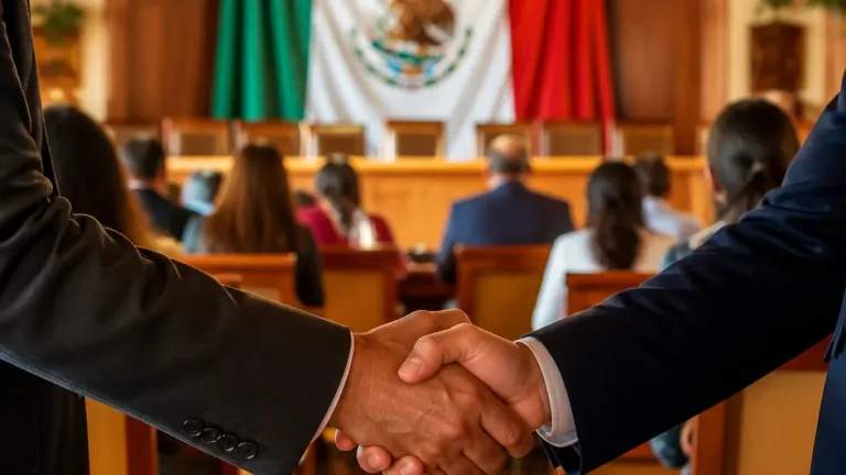 Visita histórica del Presidente de la SCJN al Cabildo de Oaxaca de Juarez refuerza llamado al diálogo